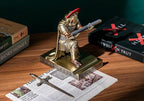 HDMbigmi Centurion Cloak Warrior Knight Pen Holder Mobile Phone Stand Desk Organizers and Accessories as Gift for Office and Home (Bronze)