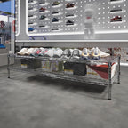 Regal Altair 24" Deep x 60" Wide x 14" Height Wire Shelving Kit | 2-Tier | NSF Commercial Storage Rack Unit
