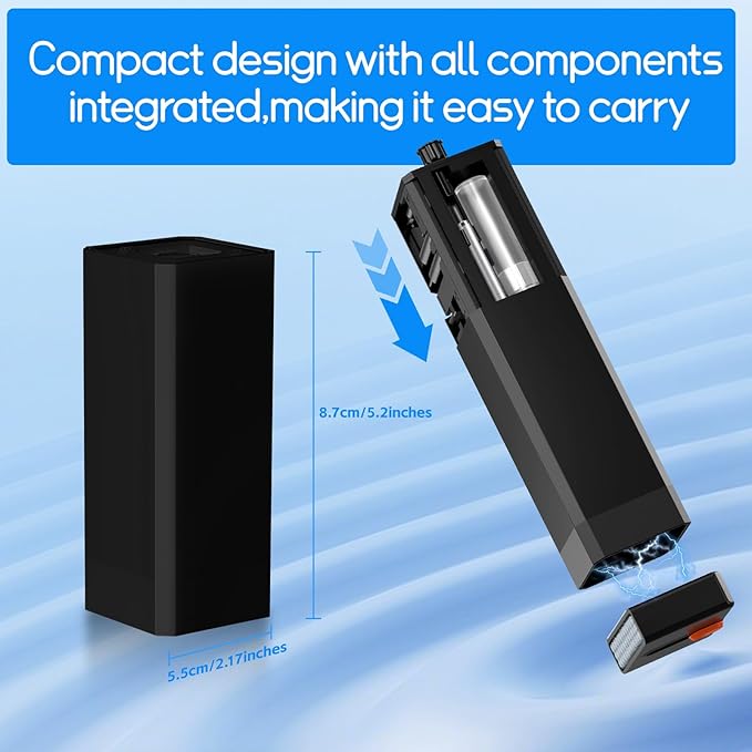 Keyboard Cleaning Kit Laptop Cleaner, 32-in-1 Computer Screen Cleaning Brush Tool, Multi-Function PC Electronic Cleaner Kit Spray for iPad iPhone Pro, Earbuds, Airpods, Camera Lens, Monitor (Black)