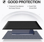 UCGOU Bubble Mailers 9.5x14.5 Inch Black 25 Pack Poly Padded Envelopes Large #4 Mailing Packages Opaque Packaging Postal Self Seal Adhesive Waterproof Boutique Shipping Bags for Clothes