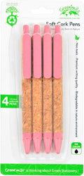 Green Mila Durable Pens, 1.0mm Ballpoint Pens Premium Writing Quality for School, Home & Daily Use - Pack of 4