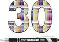 ENOMY Personalized Pens Bulk Free Engraved with Logo/Name/Message Black Ink Custom Pens Customized Stylus Ballpoint Pens Ideal Gifts for Business Anniversary (30)