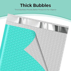 Metronic 6000 Pack Bubble Mailer 8.5x12 Inch Teal Full Pallet Usable Size 8.5x11" Waterproof Padded Envelopes Bubble Mailers Cushioning for Shipping,Jewelry Makeup Supplies,Gift Packaging Bulk