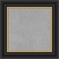 Amanti Art Black Framed Magnetic Board 22x22 Small Vision Board for use with Magnets, 100% Metal Sheet to Display Items as Office Decor or for Home Organization in mudroom, Kitchen or Kids Room