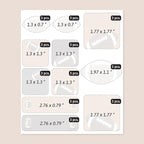 Large Name Labels for Kids (33) - Custom Stickers for Daycare and School Supplies - Durable, Waterproof Stickers for Water Bottles, Lunch Boxes, and More with Unique Designs - Football