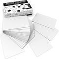 Attractivia Dry Erase Magnetic Labels 5.6 x 3.7 in, Dry Erase Magnets, 36-Pack, White Erasable Write-On All-Purpose Labels, for Office, Education, Home, Whiteboard