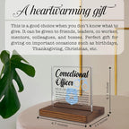 Correctional Officer Gift Desk Sign, Thank You Plaque for Prison Staff, Law Enforcement Office Decor for CO Appreciation Week, Retirement or Promotion Present PA058