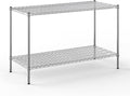 Regal Altair 24" Deep x 54" Wide x 34" Height Wire Shelving Kit | 2-Tier | NSF Commercial Storage Rack Unit