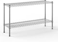 Regal Altair 14" Deep x 48" Wide x 27" Height Wire Shelving Kit | 2-Tier | NSF Commercial Storage Rack Unit