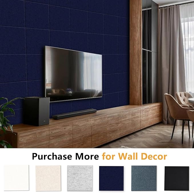 Thick Cork Board Tiles for Wall with Push Pins, Removable 36"x24"x0.47" Bulletin Board Sets, Self-Adhesive Pin Board | Magrowill 6 Packs Felt Panels for Office Home Classroom Dorm