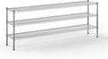 Regal Altair 14" Deep x 72" Wide x 27" Height Wire Shelving Kit | 3-Tier | NSF Commercial Storage Rack Unit