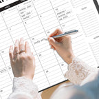 Desk Calendar 2026-2027 with Desk Mat – 22" x 17" Large Desk Pad Calendar Runs from January 2026 to June 2027, Office Supplies Desktop Calendar with To-Do, Notes & Goals Sections, for Office Planning or Organizing