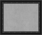 Amanti Art Black Framed Magnetic Board 20x24 Small Vision Board for use with Magnets, 100% Metal Sheet to Display Items as Office Decor or for Home Organization in mudroom, Kitchen or Kids Room