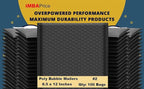 iMBAPrice 14.25x20 Inch Black Poly Bubble Mailers #7, 50-Pack Jumbo Padded Envelopes, Self-Seal Polybubble Shipping Bags for Large Packages
