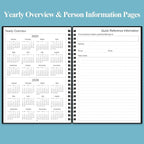 Inventory & Sales Log Book for Small Business – Inventory Ledger Book, Inventory Notebook, Order Tracker for Purchases, Sales & Reorders, 5.8" x 8.5", Black