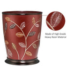 Zahari Home Decorative Trash Can for Bathroom, Office & Bedroom - 2.1 Gallons Stylish & Small Trash Can for Dorms, Desktop & Restroom - Chic Waste Basket for Compact Spaces, Aubury
