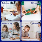 sqzrmdcg 36 PCS DurkBlue Colored Pencils, Pre-sharpened Professional Wooden Art Pencils Set for Artists Painting | Premium Drawing Sketching Supplies (DurkBlue)