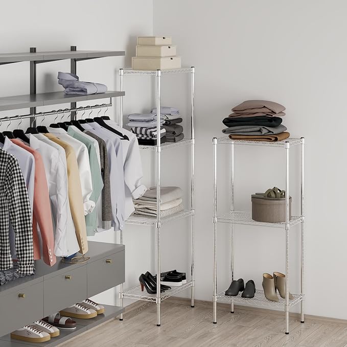 Regal Altair 14" Deep x 24" Wide x 54" Height Wire Shelving Kit | 3-Tier | NSF Commercial Storage Rack Unit