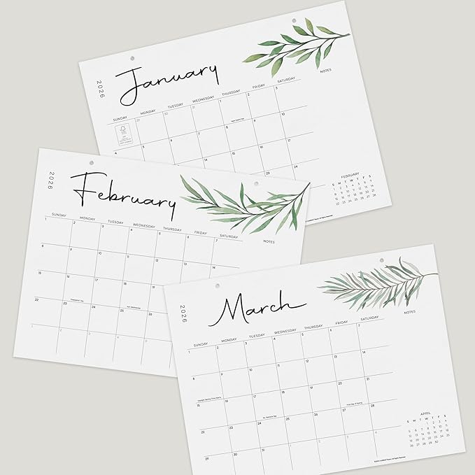 Cabbrix Desk Calendar 2026 with Desktop Mat, Aesthetic Desk Pad Calendar 15 x 12 Inch Covering January 2026 to June 2027, Desk Blotter Calendar for Home School and Office, Apricot