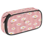 Pardick Flower Daisy Pencil Case，Big Capacity Pencil Pouch Coin Pouch Stationery Organizer For Teen School