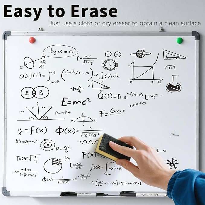 Birebebys 108 Count Dry Erase Markers Bulk, Fine Tip Whiteboard Markers for Kids Teachers, Dry Erase Pens Bulk Pack for Classroom Home, Back to School Supplies