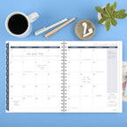 Cambridge 2026 Planner, Weekly & Monthly, 8-1/2" x 11", Large, Abyss (1756-905-26)