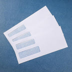 Secure Window Envelopes with Anti-Tear Paper & Privacy Lining for Confidential Documents 50/100pcs Confidential Mailing Envelopes