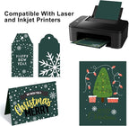 OcePor 50 Sheets Dark Green Cardstock Paper, Colored Printer Paper 8.5 x 11, Thick Construction for Cards Making, Scrapbook，Office Printing, Invitations, Certificates，DIY Crafting 92 lb/250gsm