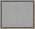 Amanti Art Grey Framed Magnetic Board 37x45 X-Large Vision Board for use with Magnets, 100% Metal Sheet to Display Items as Office Decor or for Home Organization in mudroom, Kitchen or Kids Room