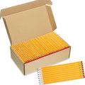 Zhehao 1200 Pcs #2 HB Pencils Yellow Pencils, Wood Cased Unsharpened Graphite Wood Pencils with Eraser for Office Supplies
