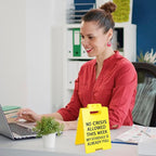 Smilelife Funny Office Cubicle Decor No Crisis Allowed This Week Desk Sign Team Office Gag Gifts for Coworker Teammate Employee Boss Manager