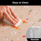Cooyes Shelf Liner – Premium Non-Adhesive Cabinet & Drawer Liner for Kitchen – Waterproof Shelf Paper with Modern Pattern – Durable EVA Cabinet Mat – Easy to Cut （24" W x 120" L）