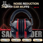 SAFEBUILDER Ear Muffs Noise Reduction SNR 33dB Adjustable Lightweight Safety Earmuffs Sound Proof Noise Cancelling ANSI