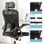 SweetSlubr Large Lumbar Support Pillow for Office Chair, Car Seats and Home Desks, Ergonomic Back Support with Double Adjustable Straps, Machine Washable Cover, Grey