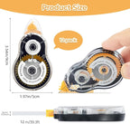 M&G 39.3 Feet Correction Tape, 12 Pack Correction Tape, Easy to Use Applicator for Instant Corrections,Office Products, Total 472FT/144M