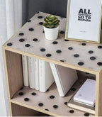 Polka Dot Shelf Liner for Kitchen Cabinets Non-Adhesive Drawer Liner Non-Slip Refrigerator Liner Waterproof Fridge Pad Cupboard Mat
