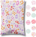 Pretty Package Store 14.5x19 Designer Poly Mailer 100 Pack Heavy Duty Waterproof Self Seal Shipping Bags for Small Business Large Mailing Envelopes Bulk Tear Resistant Cute Packaging Preppy Leopard