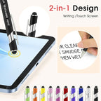 ENOMY Personalized Pens Bulk Free Engraved with Logo/Name/Message Black Ink Custom Pens Customized Stylus Ballpoint Pens Ideal Gifts for Business Anniversary (30)