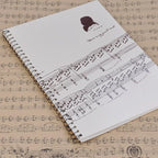 Blank Sheet Music Composition Notebooks 100 Pages Stave Notebook,Musical Notation Staff Notebook,Music Manuscript Paper