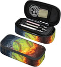 Softball Ball Pencil Case Big Capacity Storage Pencil Pouch Stationery Bags With Zipper Portable Pen Holder Box Organizer For Boys Girls Teens Student College School Office Supplies