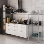 Regal Altair 18" Deep x 24" Wide x 54" Height Wire Shelving Kit | 3-Tier | NSF Commercial Storage Rack Unit
