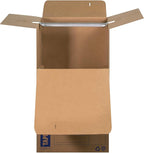 Bankers Box Short Wardrobe Box 3 Pack, Tape-Free Design, 20-in x 20-in x 34-in (7710401)
