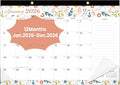 COMIX 12 Month Desk Calendar 2026 (Jan 2026–Dec 2026) – 17" x 12" Wall Calendar with to-Do List & Notes,2026 Calendar Monthly Planner for Home, School, or Office Organization