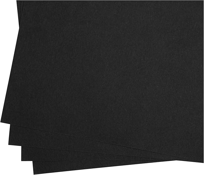 LUXPaper 8.5" x 11" Paper | Letter Size | Midnight Black | 28lb. (80lb. Text) | 250 Qty
