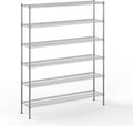 Regal Altair 14" Deep x 60" Wide x 74" Height Wire Shelving Kit | 6-Tier | NSF Commercial Storage Rack Unit