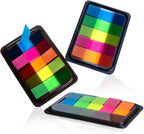 Golcellia 300 Pcs, Transparent Sticky Notes, Page Markers, Sticky Tabs, Label Stickers, Pop Up Index Tabs, Flags Stickers