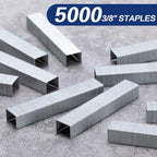 Deli Staples, Premium Heavy Duty Staples for Heavy Duty Staplers, 3/8'' Length, 70 Sheet Capacity, 100/Strip, 5000/Box