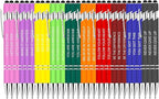 Luxeviss 30 Pcs Inspirational Pens Bulk - Motivational Ink Ballpoint Pen with Quotes Stylus Tip Nurse Gifts for School Coworkers Office Supplies Black Ink