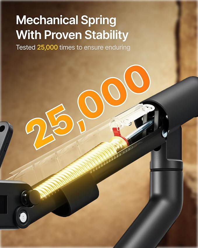 monTEK Single Monitor Arm with USB for 17-40 Inch Screens, Up to 24.25lbs, Heavy Duty Monitor Mount with VESA Mount, Full Motion Adjustment Monitor Stand C-Clamp/Grommet Base,MA1010UCBK