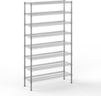Regal Altair 14" Deep x 42" Wide x 74" Height Wire Shelving Kit | 8-Tier | NSF Commercial Storage Rack Unit